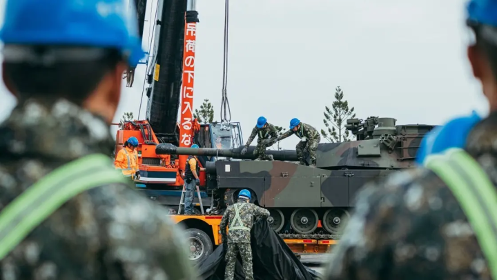 Tayvan ABŞ istehsalı olan Abram tanklarının ilk partiyasını alıb