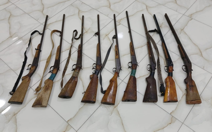 Qanunsuz saxlanılan odlu silah-sursatın aşkarlanıb