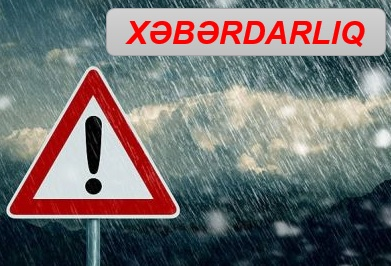 Sabah leysan olacaq, şimşək çaxacaq - Xəbərdarlıq