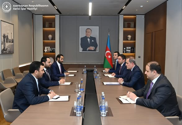 Ceyhun Bayramov Qətərin dövlət naziri ilə görüşüb