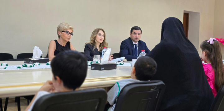 Suriyadan repatriasiya olunmuş şəxslərlə görüş keçirilib