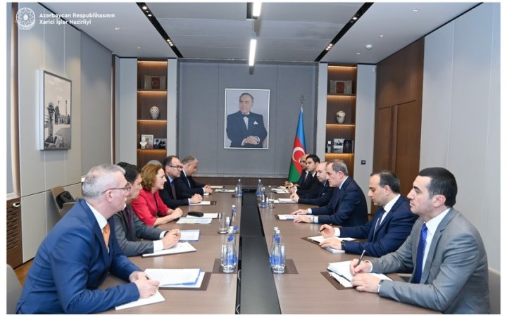 XİN başçısı Elena Şekerletovanı qəbul edib