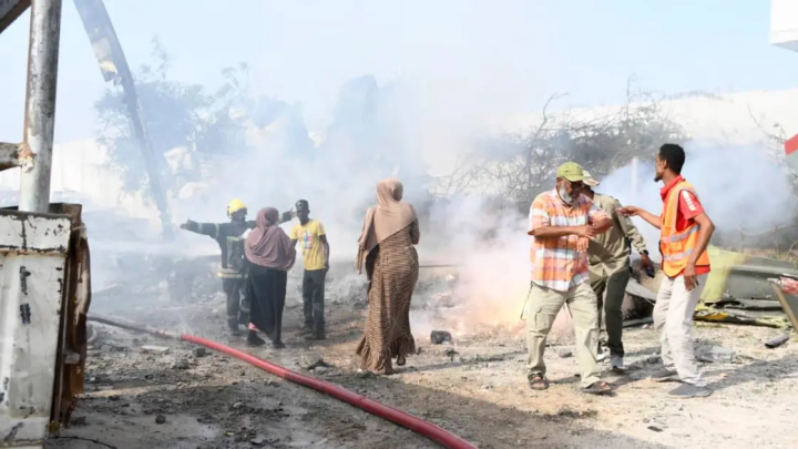 Afrika İttifaqına aid hərbi helikopter Somalinin paytaxtında qəzaya uğrayıb, azı 3 nəfər həlak olub