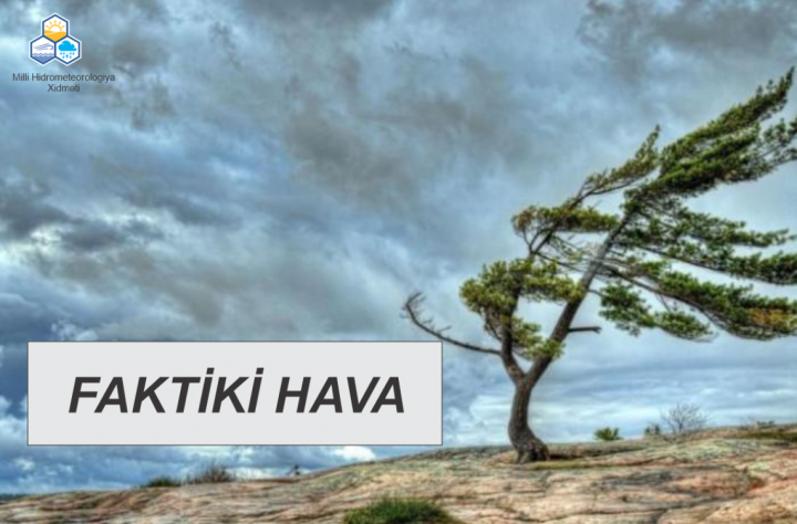 Bəzi yerlərində yağıntılı və küləkli hava şəraiti müşahidə olunur