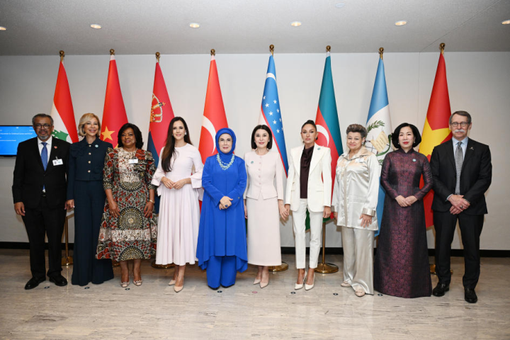 Mehriban Əliyeva BMT Baş Assambleyası çərçivəsində xüsusi sessiyada iştirak edib