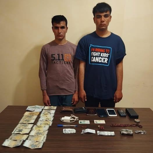 Dövlət sərhədini pozan əcnəbilər saxlanılıb