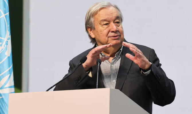 BMT-nin baş katibi 2026-cı il büdcəsini 577 milyon dollar azaltmağı və iş yerlərinin 18 faizini ixtisar etməyi təklif edib