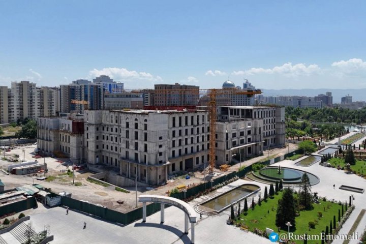 Düşənbədə böyük bir mədəniyyət obyekti tikilir