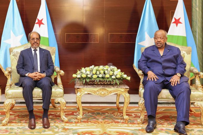 Cibuti və Somali prezidentləri Somalinin birliyini qorumaq üçün diplomatik səyləri müzakirə edib
