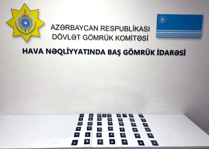 Qızıl külçələrin qanunsuz yolla gətirilməsinin qarşısı alınıb