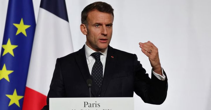 Müttəfiqin Qrenlandiyada suverenliyinə təhdid görünməmiş nəticələrə səbəb olacaq: Makron