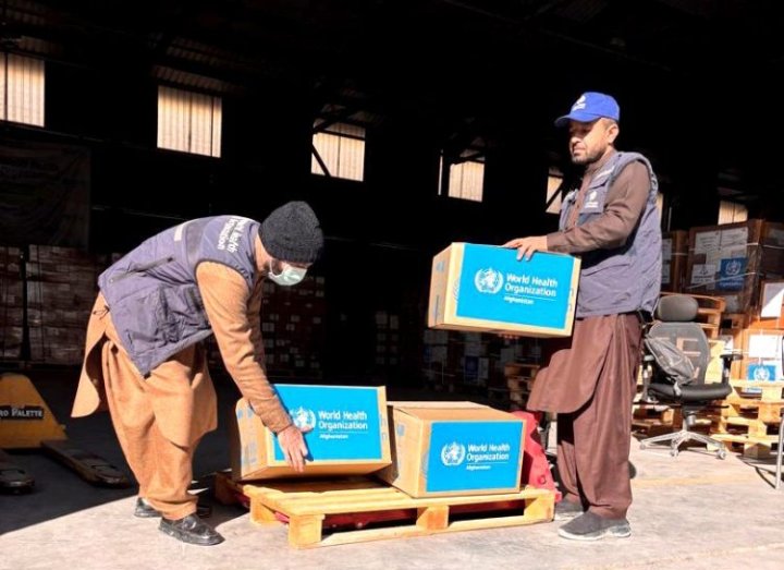 ÜST Kabildəki 23 xəstəxanaya və Əfqanıstanın 11 əyalətinə oksigen təchizatı çatdırıb