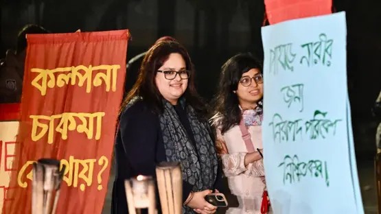 Banqladeş qadınları seçkilərdə təmsilçilik tələb etmək üçün yürüş keçirib