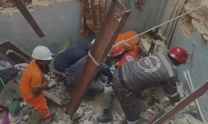 Karaçidə qaz balonunun partlaması nəticəsində bina uçub, ən azı 14 nəfər ölüb