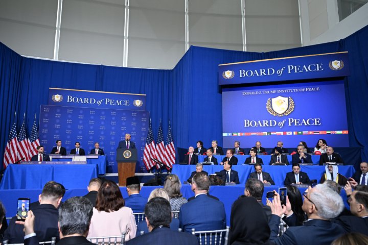 İlham Əliyev Vaşinqtonda Sülh Şurasının ilk iclasında iştirak edib