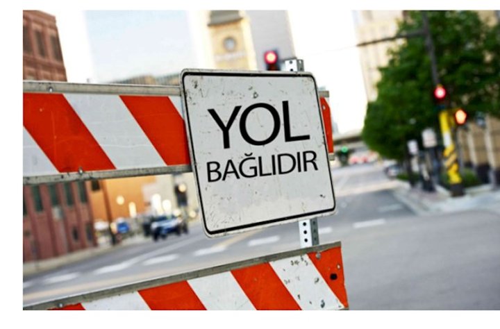 Bu yol sabah bağlı olacaq - Xəbərdarlıq