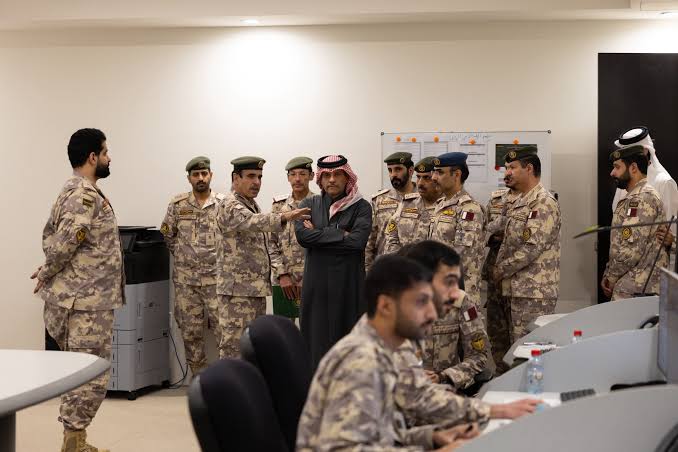 Qətərin Müdafiə İşləri üzrə Dövlət naziri Hava Hücumundan Müdafiə Əməliyyatları Mərkəzində olub