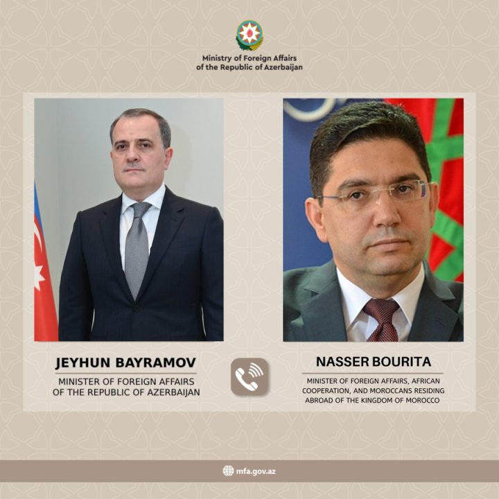 Nasser Bourita Azərbaycanın ərazisinə qarşı dron hücumlarını qətiyyətlə pisləyib