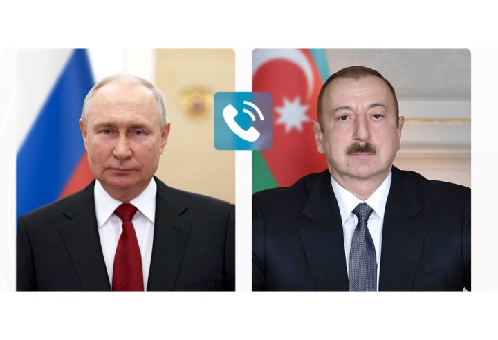 Putin Azərbaycan Prezidentinə zəng edib