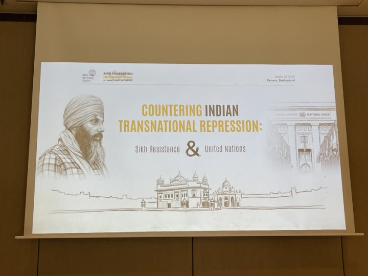 Cenevrədə siqhlərin Hindistanda təqib olunması probleminə dair konfrans başlayıb