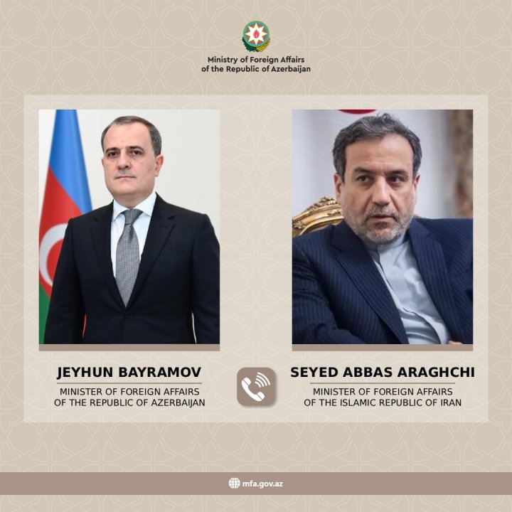 Azərbaycanla İran arasında regional vəziyyət müzakirə olunub