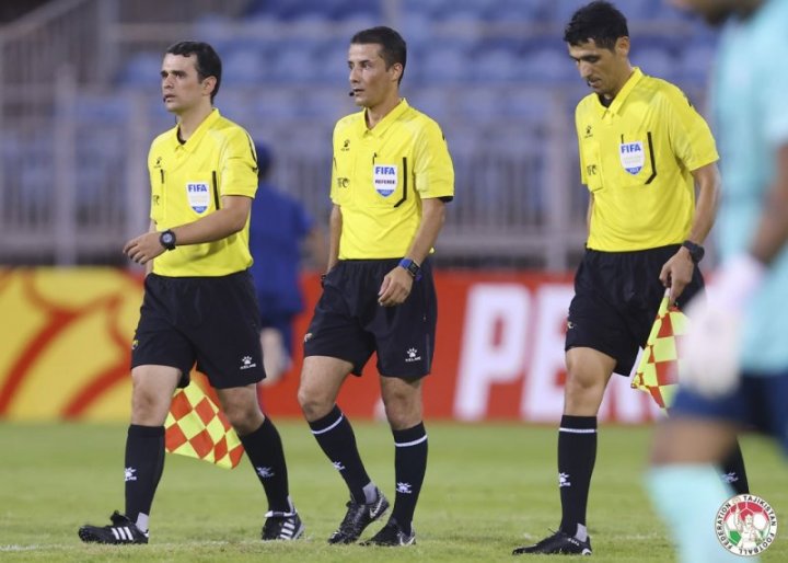 Suriya və Əfqanıstan milli komandaları arasında keçiriləcək oyunu Tacikistandan olan hakimlər briqadasıidarə edəcək