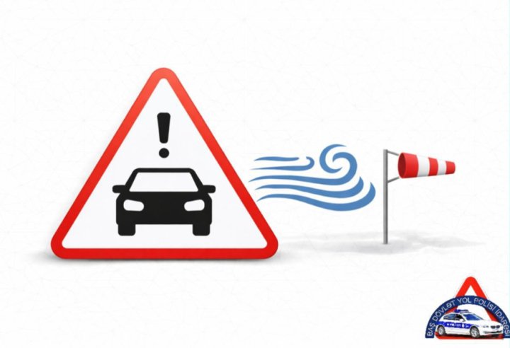 BDYPİ küləkli hava şəraiti ilə bağlı yol hərəkəti iştirakçılarına müraciət edib