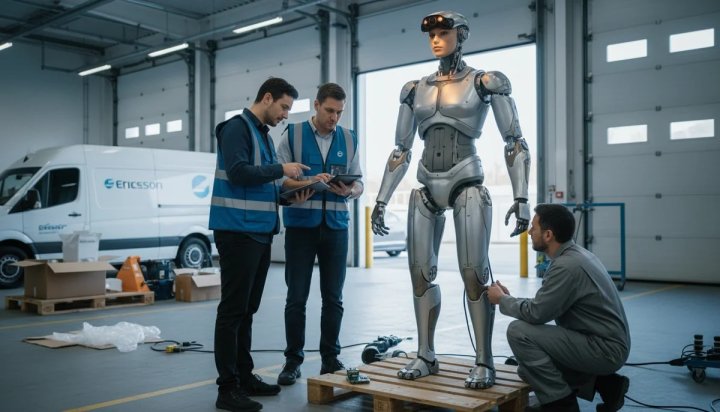 Realbotix, Vinci ilə işləyən ilk insanoid robotunu Ericsson-a təqdim edib