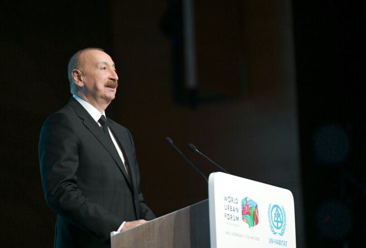 Bakıda keçirilən Ümumdünya Şəhərsalma Forumunun 13-cü Sessiyasının (WUF13) açılış mərasimində Prezident İlham Əliyev çıxış edib - Tam Mətni